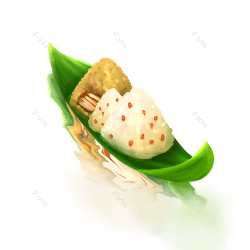 传统美食图片,小船元素,卡通船PNG,端午节免抠素材